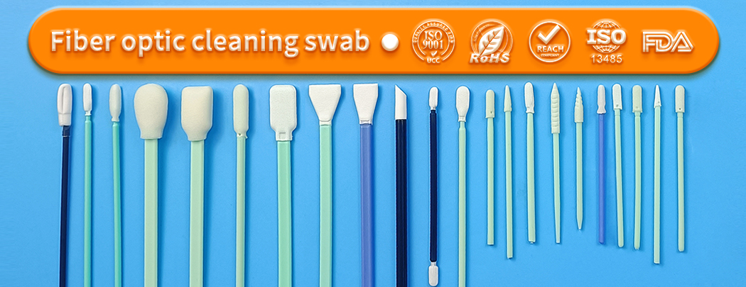 fiber optic cleaning swab-2